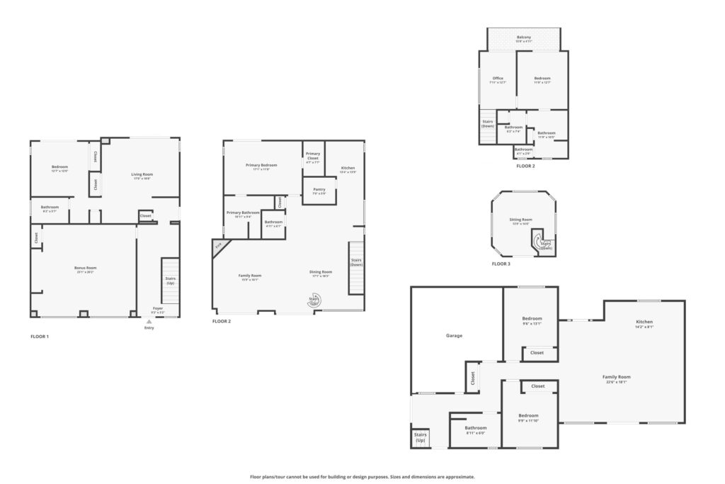 6110 and 6111 Combined Floor Plans